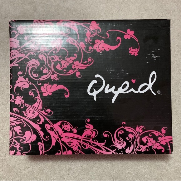 Qupid Mint Glitter Stiletto Heels - Picture 10 of 12